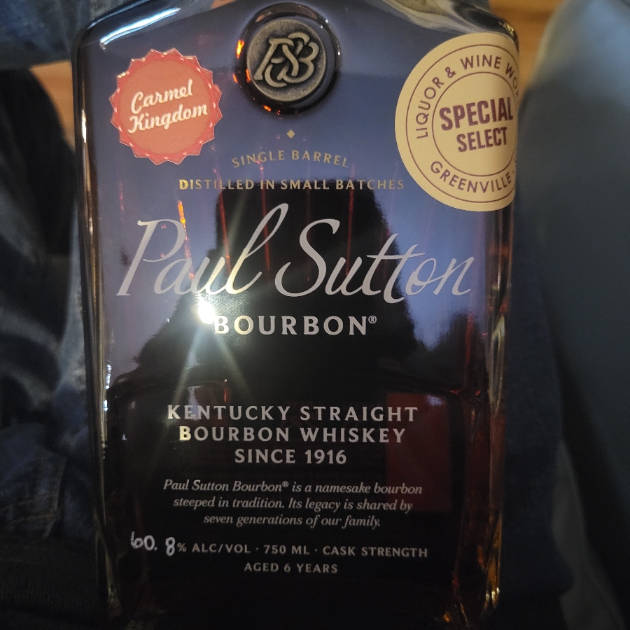 Paul Sutton Single Barrel Cask Strength (Liquor and Wine World]