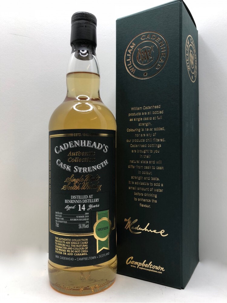 Benrinnes 2004 14 Year Authentic Collection (Cadenhead's)