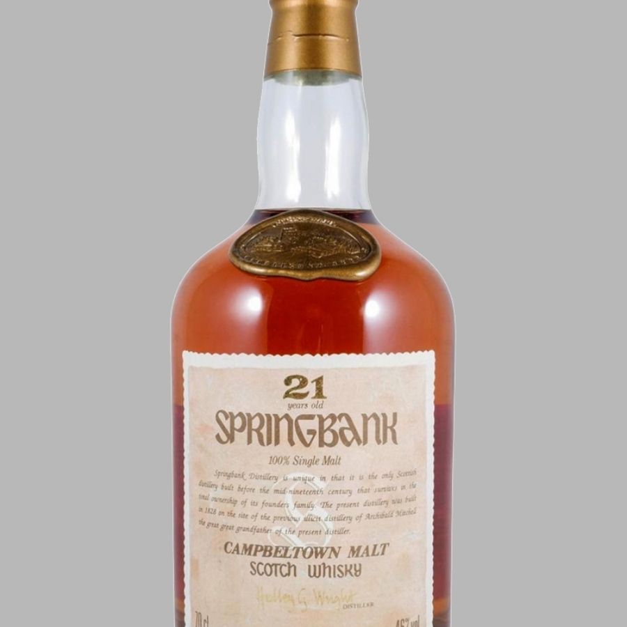 Springbank 21 Year 'Hedley G Wright'