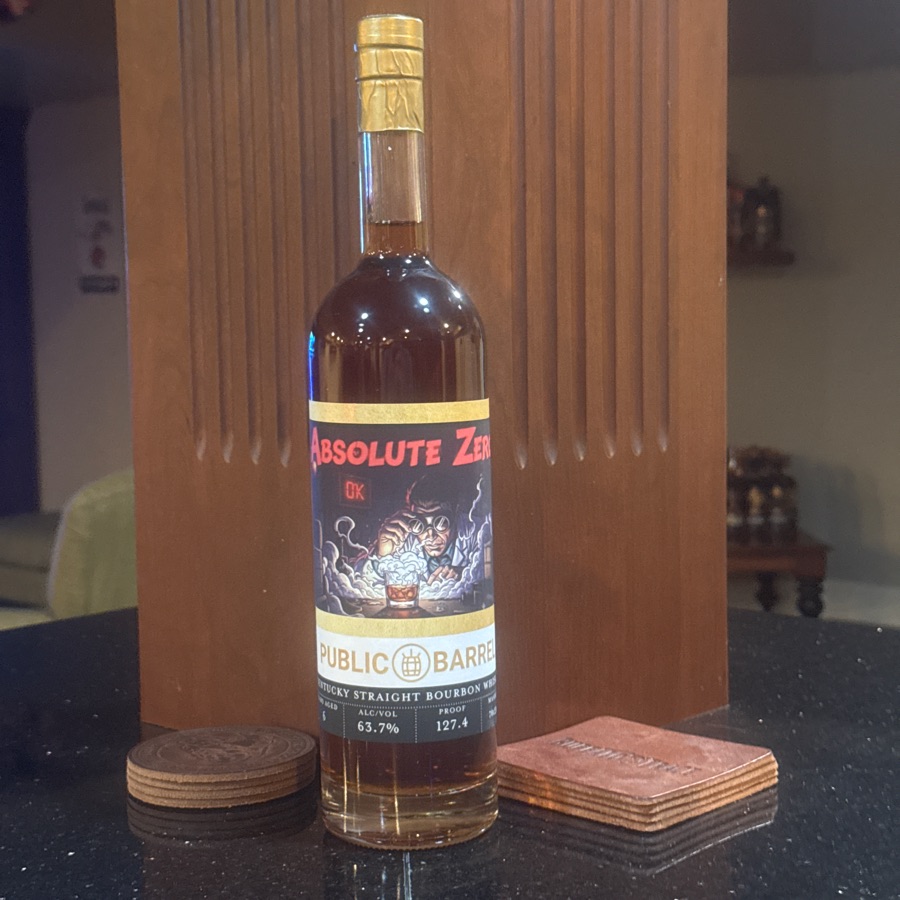 Public Barrel Kentucky Straight Bourbon Absolute Zero