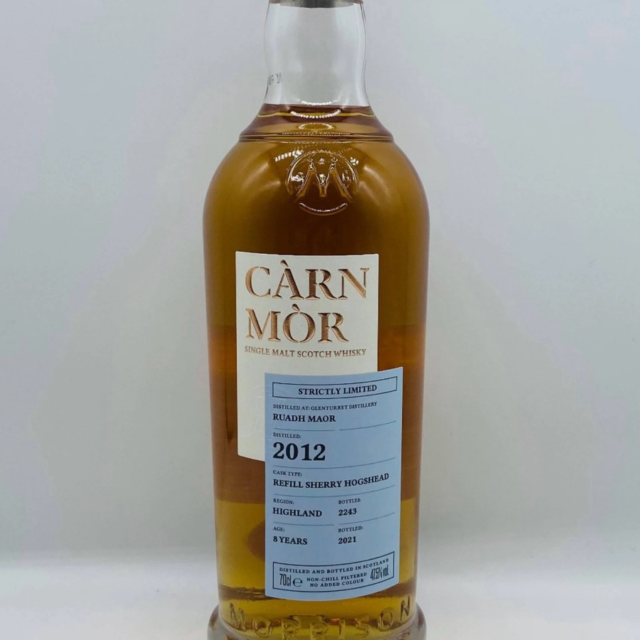 Ruadh Maor (Glenturret) 8 Year Old 2012 - Strictly Limited (Càrn Mòr)