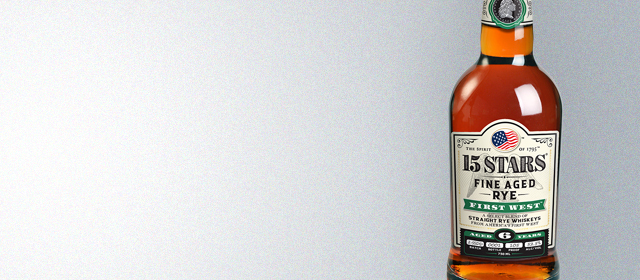 15 Stars First West Rye Whiskey (Batch 2-SSDD)