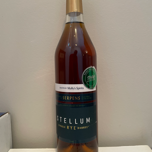 Stellum Rye Single Barrel (Molly's Spirits 2022)