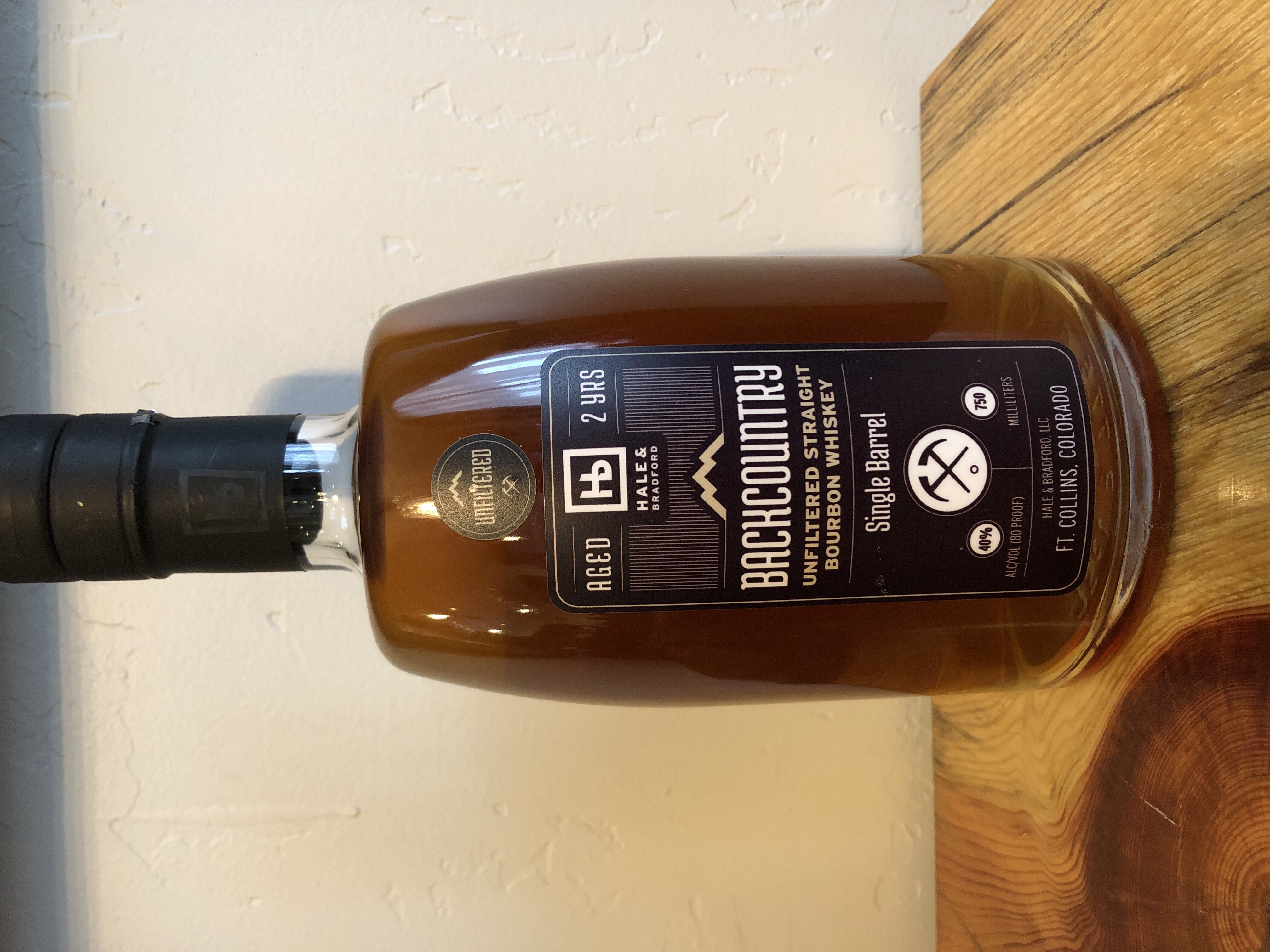Backcountry Unfiltered Straight Bourbon Whiskey