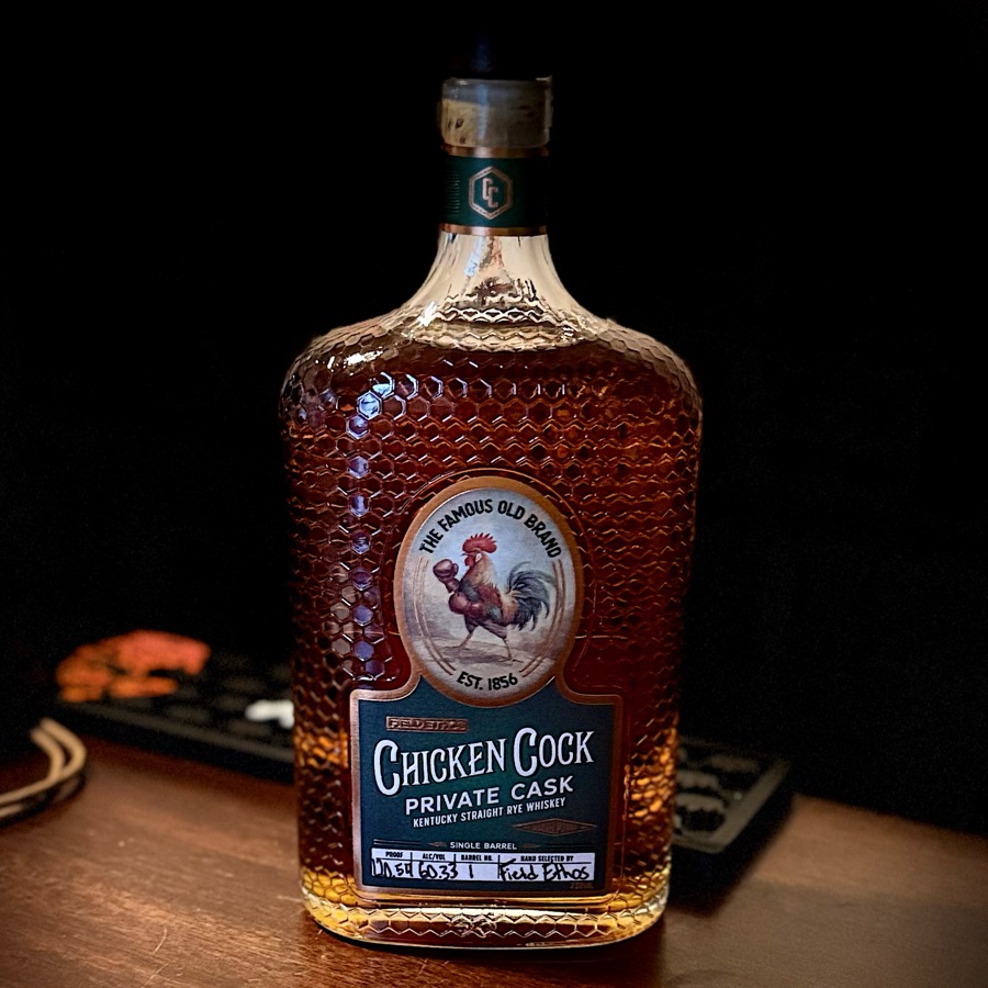 Chicken Cock Private Cask KY Straight Rye Whiskey