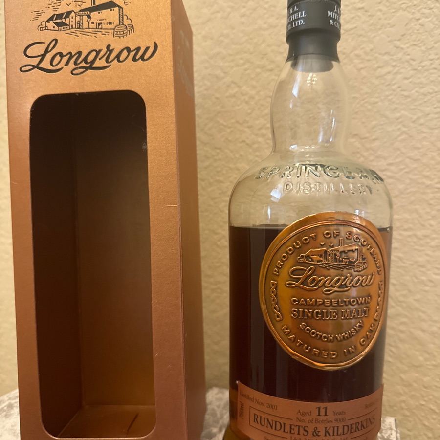 Longrow 11 Year Rundlets & Kilderkins 1/13