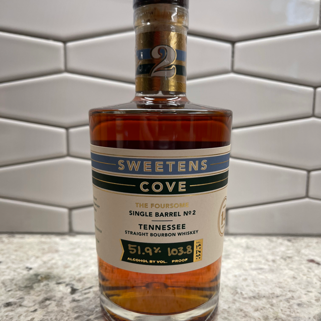 Sweetens Cove Single Barrel Bourbon Whiskey #2