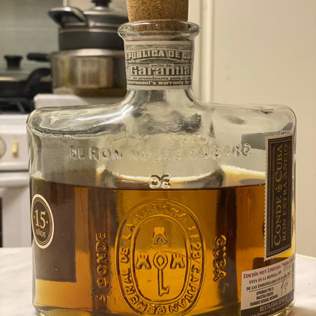 Conde de Cuba RON EXTRA AÑEJO
