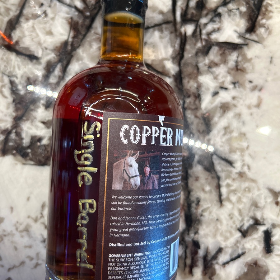 Copper Mule JD single barrel
