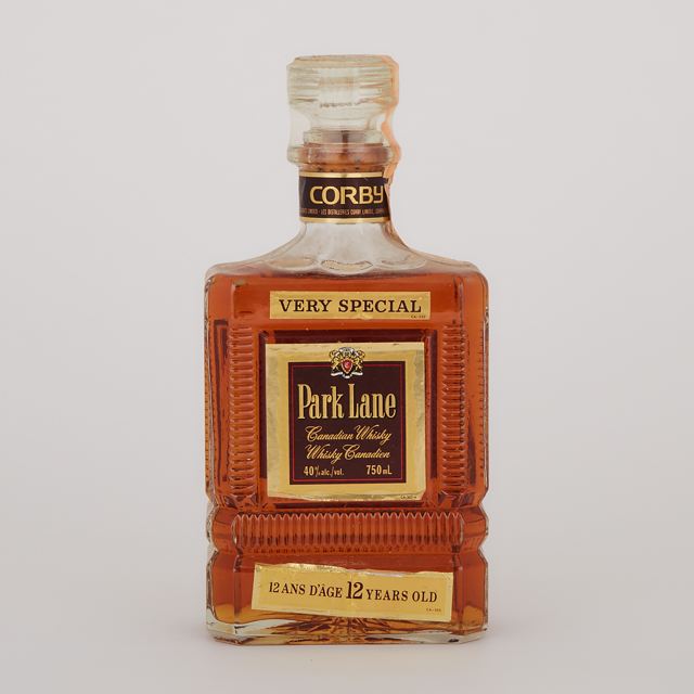 PARK LANE VERY SPECIAL CANADIAN WHISKY 12 YEAR