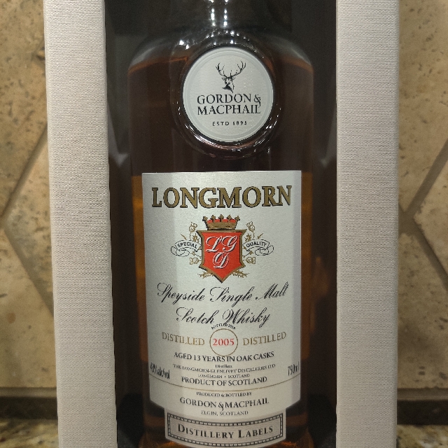 Longmorn 2005 13 Year Distillery Labels (Gordon & MacPhail)