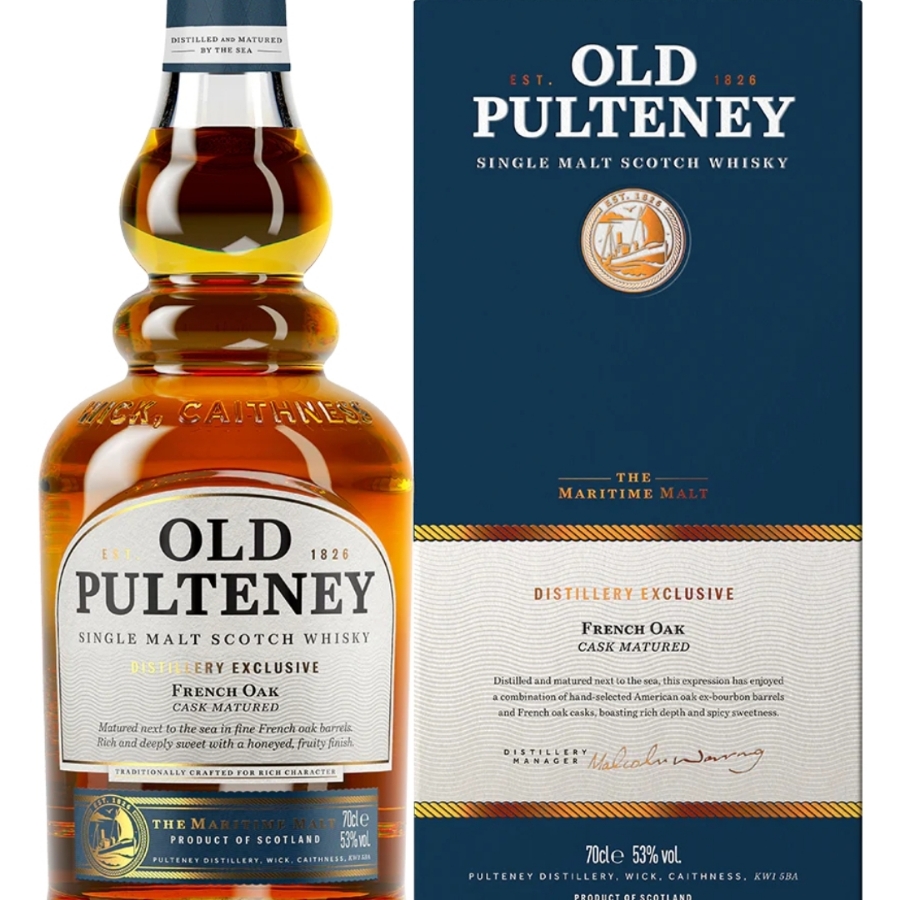 old pulteney french oak distillery exclusive