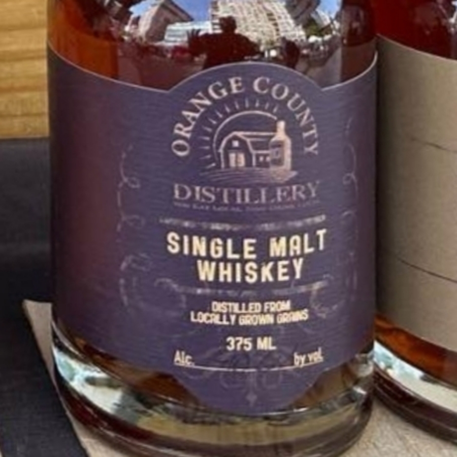Orange County Distillery Single Malt Whiskey
