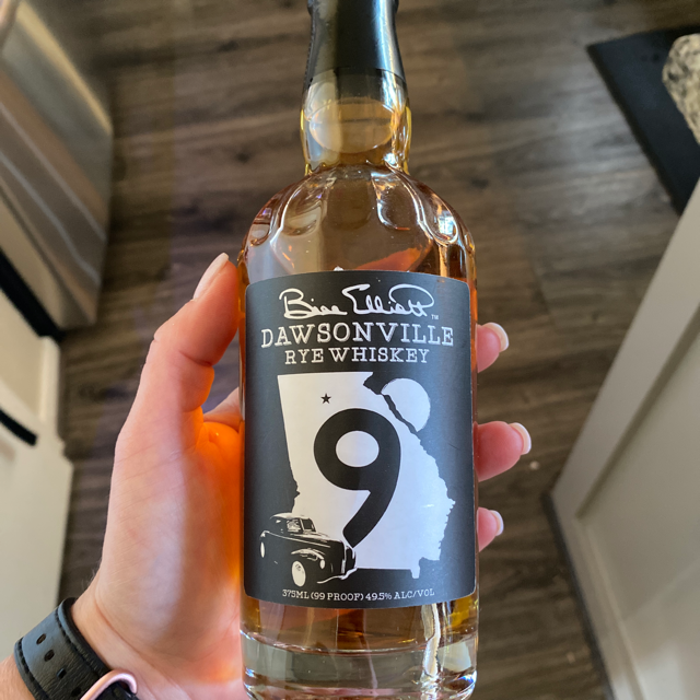 Dawsonville Rye whiskey
