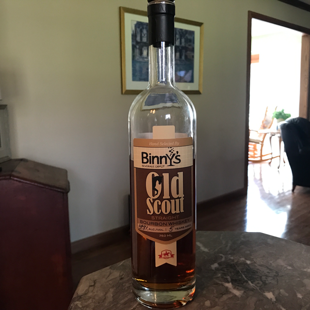 Smooth Ambler Old Scout Bourbon Binny's Pick 23853