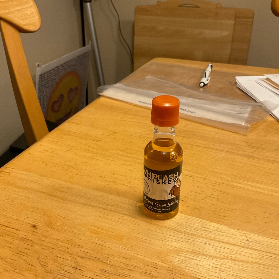 Whiplash Whiskey Whipped Cream Whiskey