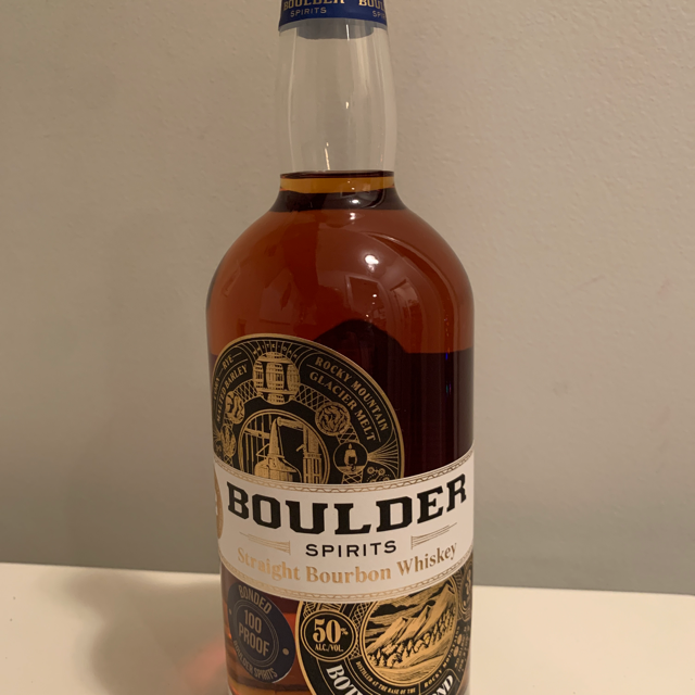Boulder Spirits Bottled in Bond Bourbon