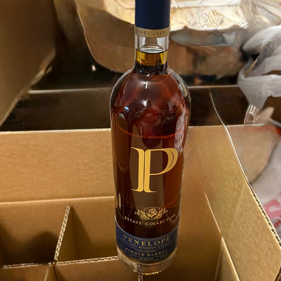 Penelope Estate Collection 10 Year Single Barrel Bourbon - Benstein Liquor (Barrel Pen26-212, 75C/21R/4Mb)