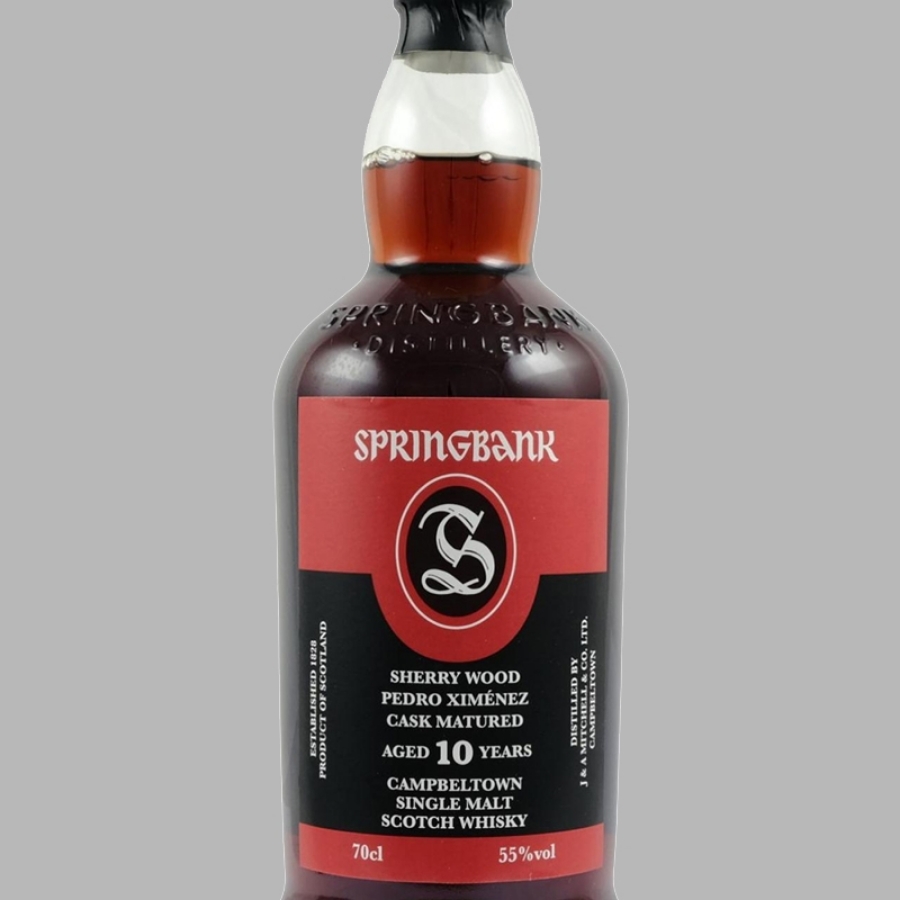 Springbank 10 Year Sherry Wood PX Cask