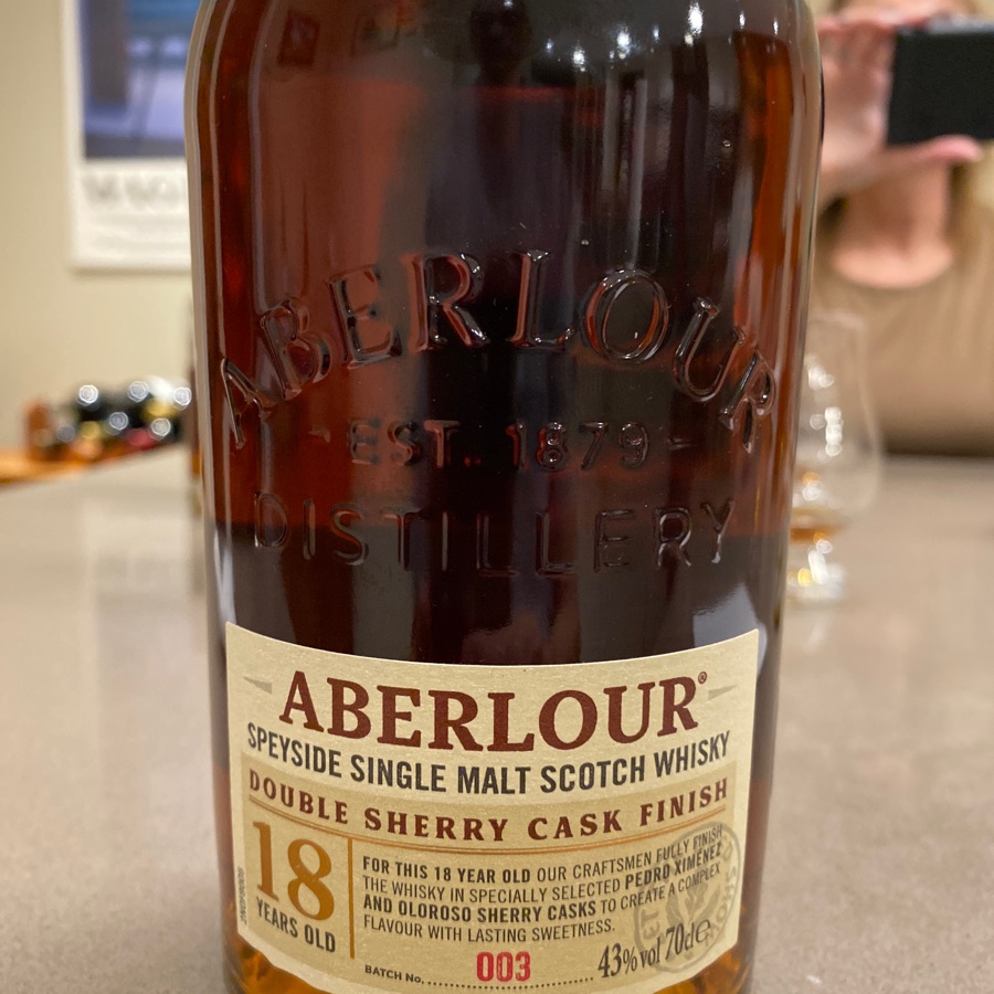 Aberlour 18 Year Double Sherry Cask Finish