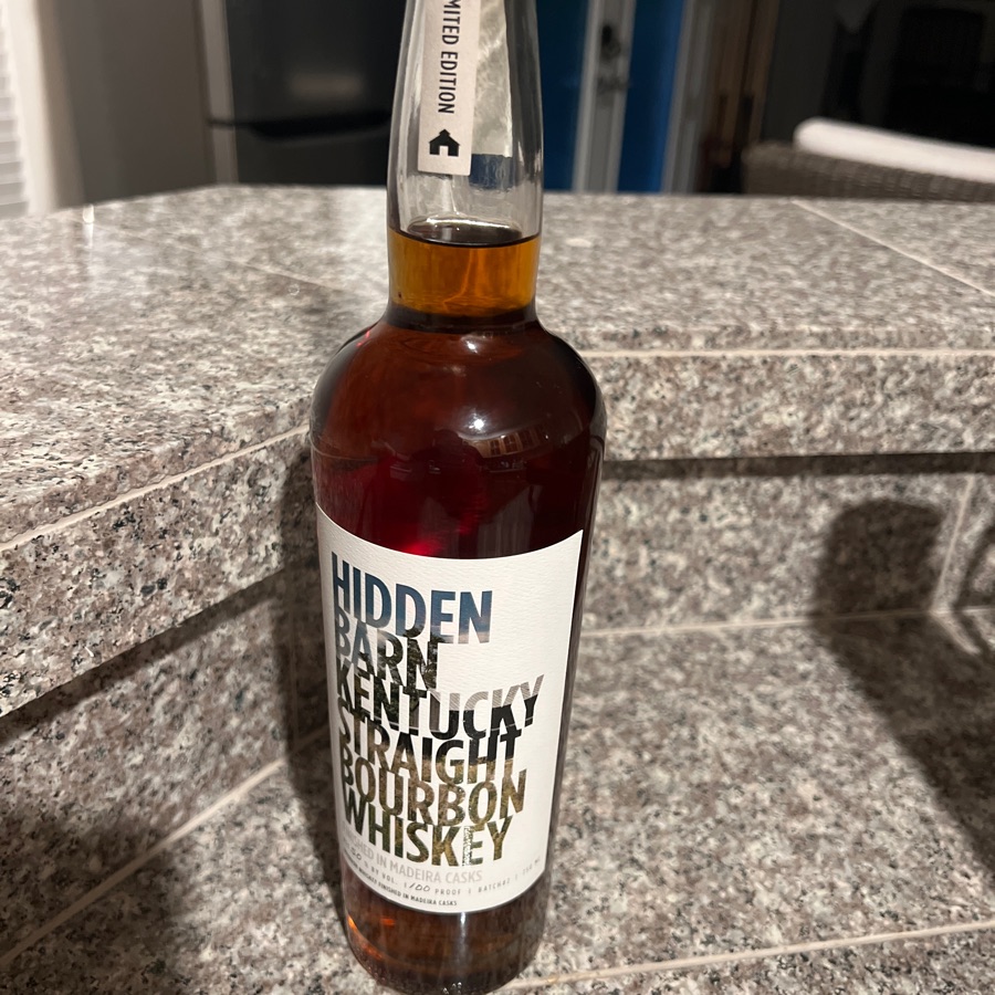 Hidden Barn Kentucky Straight Bourbon Finished in Madeira Casks Batch #2