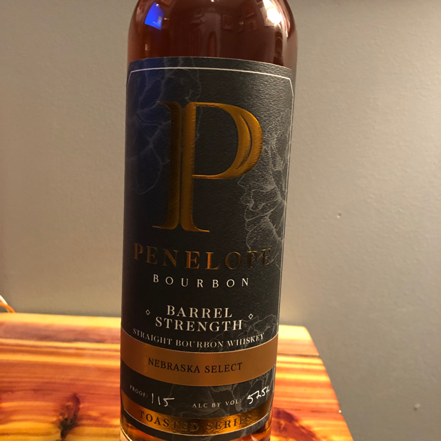 Penelope Toasted Barrel Strength Bourbon (Nebraska Select)