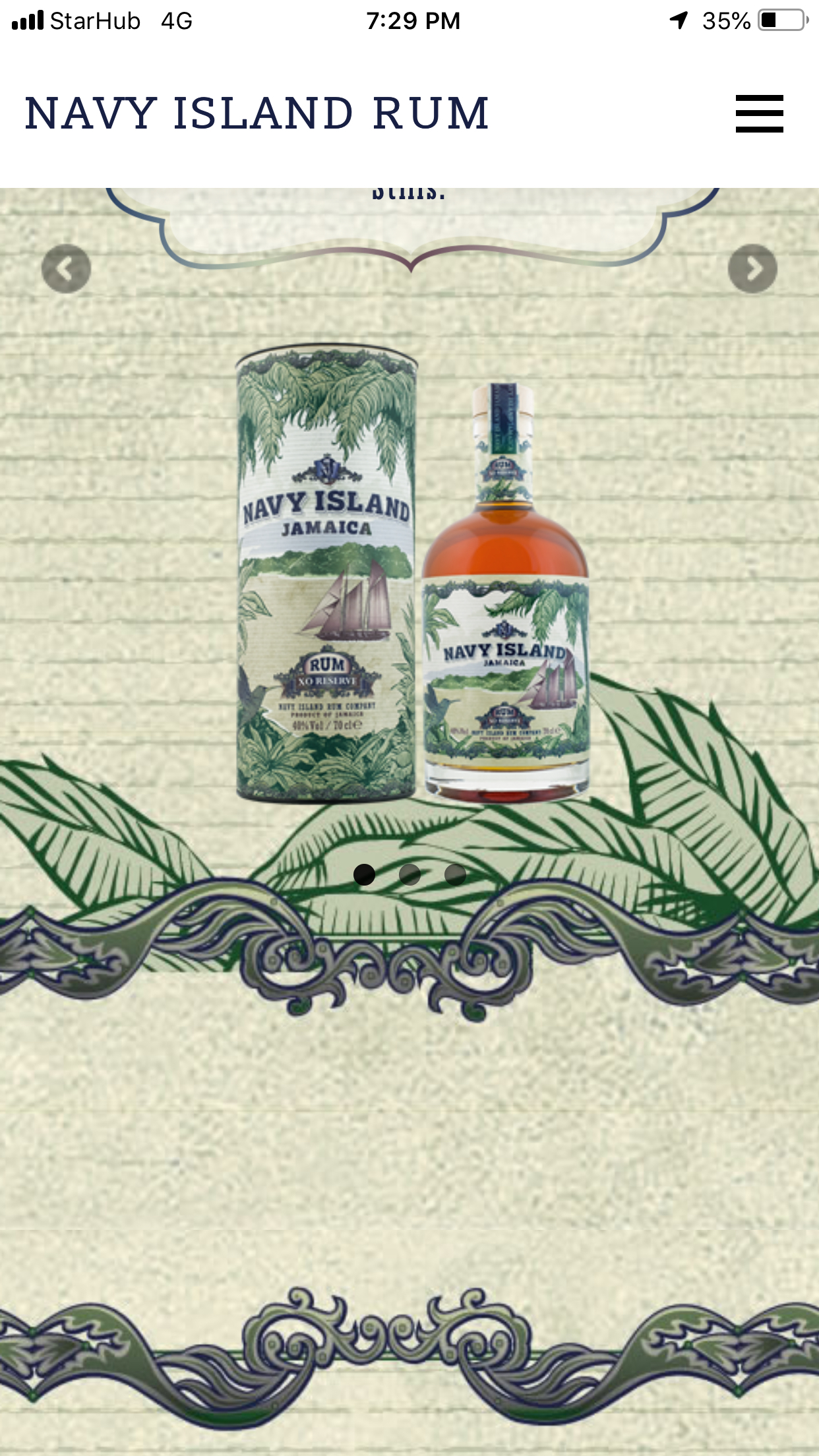 Navy island Rum
