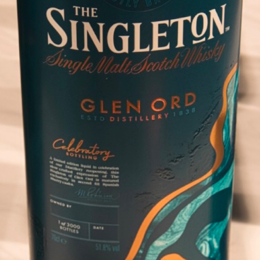 Singleton Glen Ord Celebratory Bottling