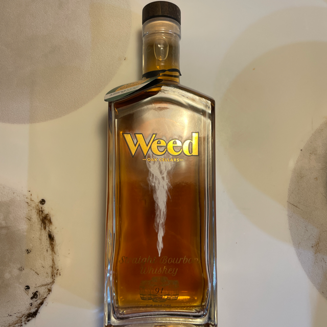 Weed Oak Cellars Straight Bourbon Whiskey
