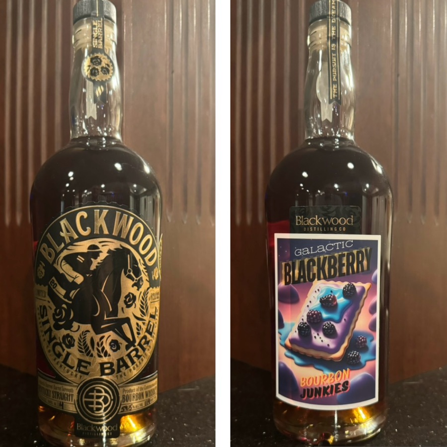 Blackwood Single Barrel Bourbon Junkies "Galactic Blackberry"