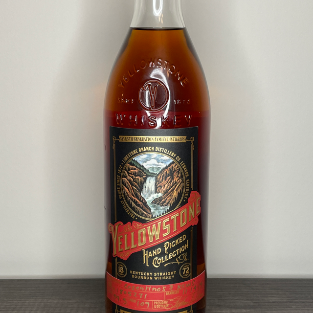Yellowstone Hand Picked Collection Kentucky Straight Bourbon Whiskey Single Barrel (Cosentino's & KCWS)