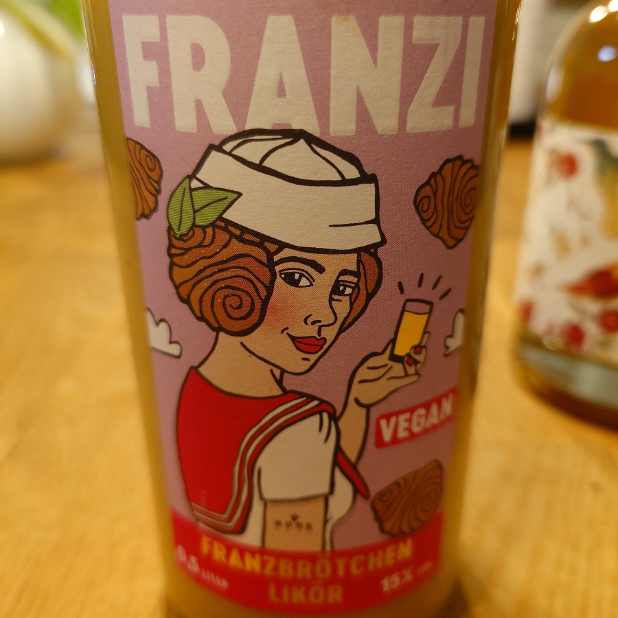 Franzi Franzbrötchen Likör Vegan