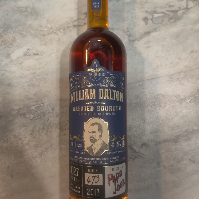 William Dalton Wheated Bourbon Papa Joe's