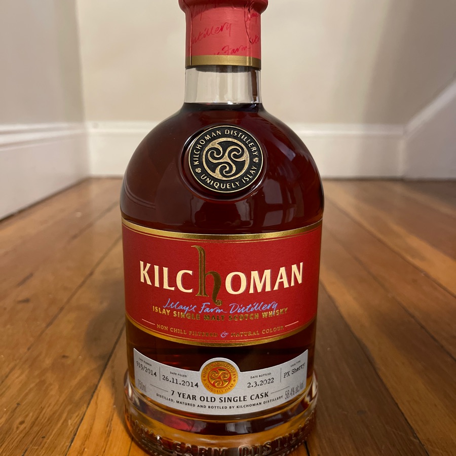 Kilchoman 7 Year Single Cask PX Sherry