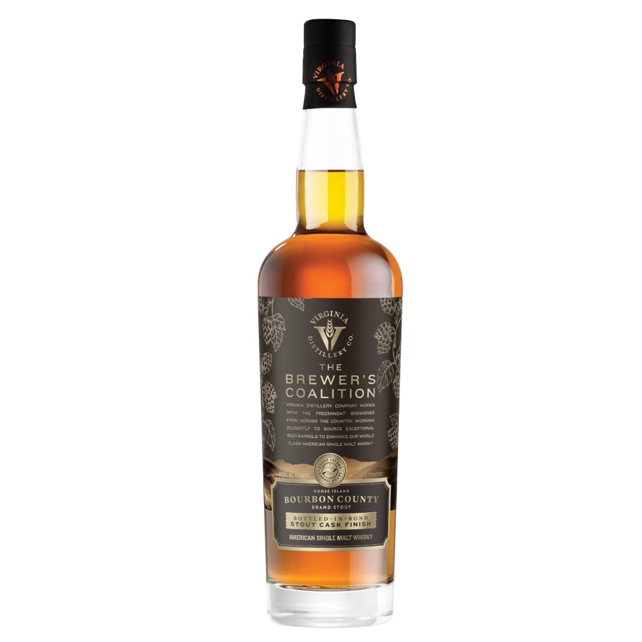 Virginia Distillery Co. The Brewer's Coalition Goose Island Bourbon County Brand Stout Cask Finish, Bottled-in-Bond