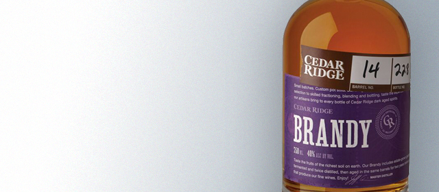 Cedar Ridge Brandy