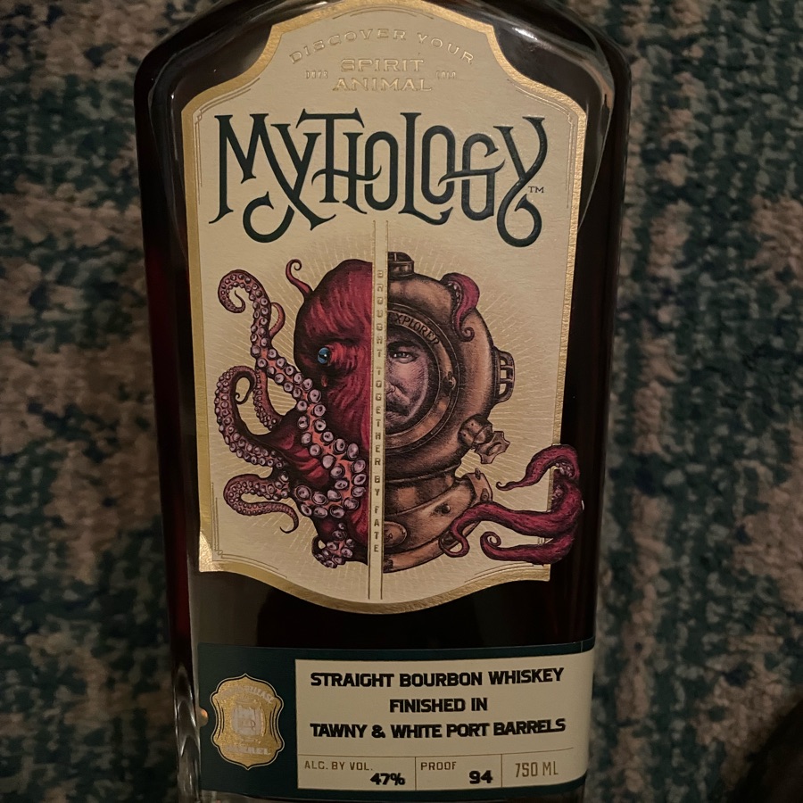 Mythology Bourbon Finished in Tawny and White Port Barrels