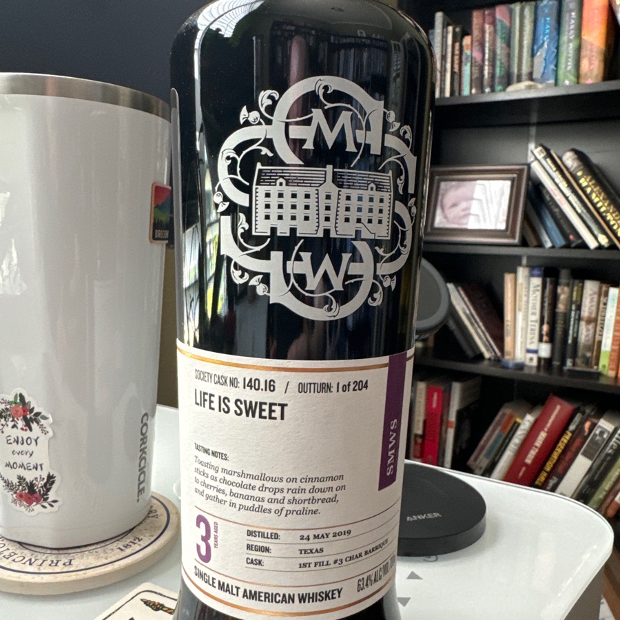 Single Malt Whiskey Society 140.16 - Life Is Sweet