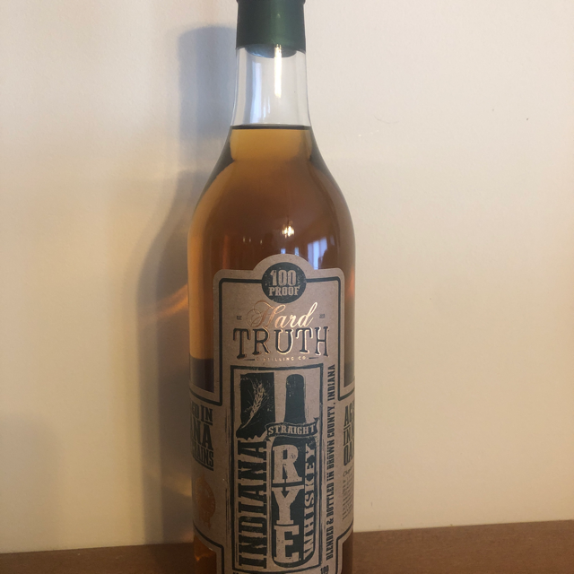 Indiana Straight Rye Whiskey