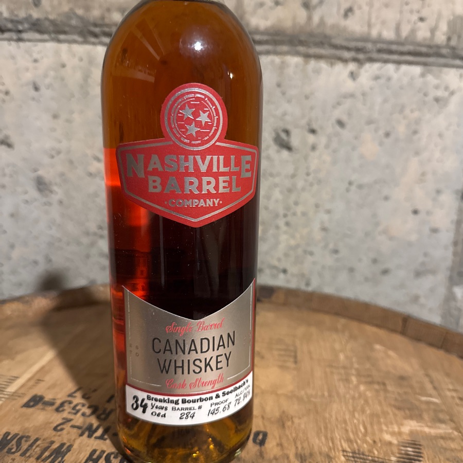 Nashville Barrel Co #284 34-Year Canadian "The Dusty Funk One"