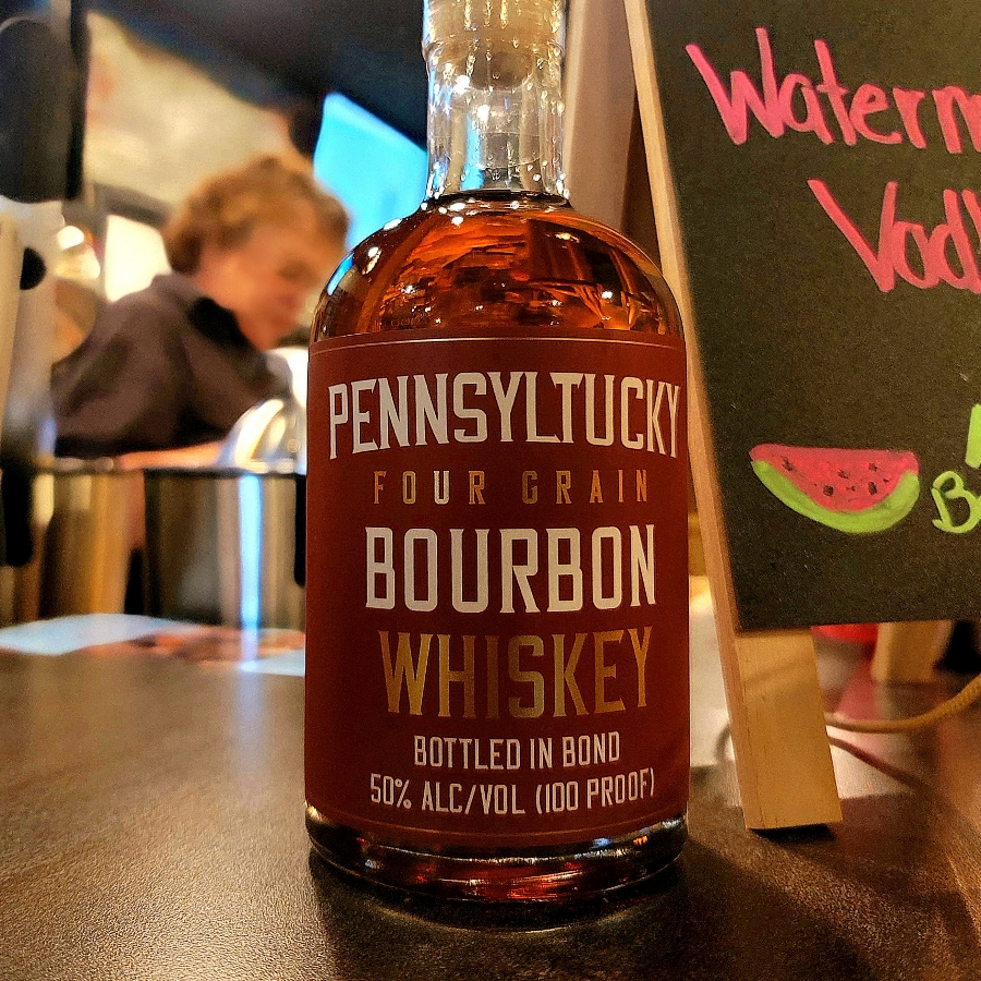 Midstate Distillery Pennsyltucky Four Grain Bourbon Whiskey Bottled in Bond