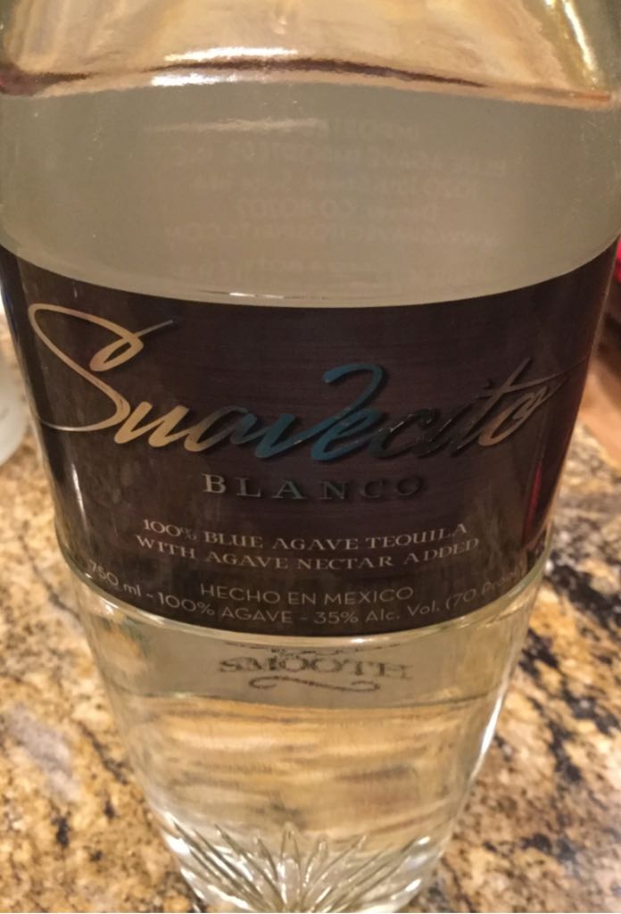 Suavecito  Blanco Tequila