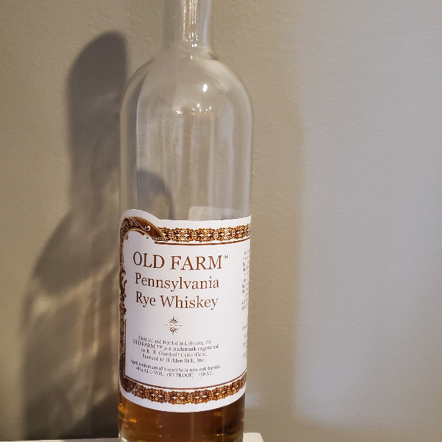 Old Farm Pennsylvania Rye Whiskey