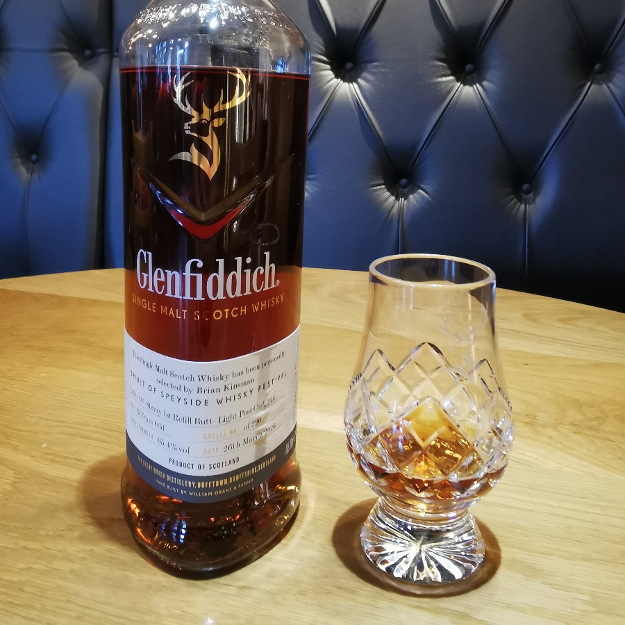 Glenfiddich Sherry 1st Refill Butt - Light Peat Cask