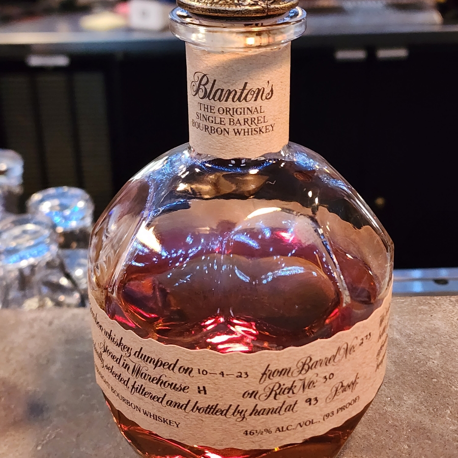 Blanton's Single Barrel Bourbon Barrel #273