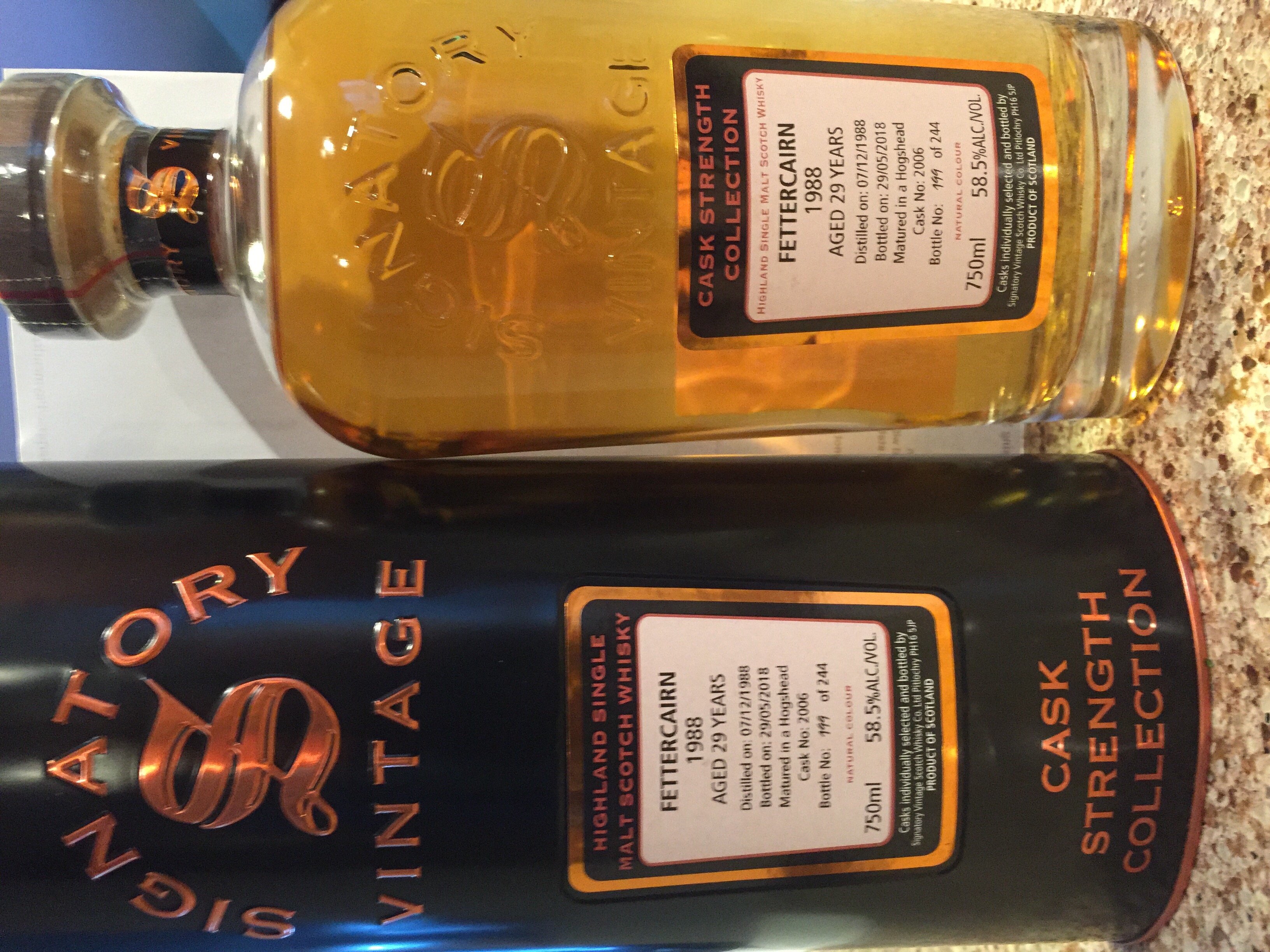 Fettercairn 1988 29 Year Cask Strength Collection (Signatory)