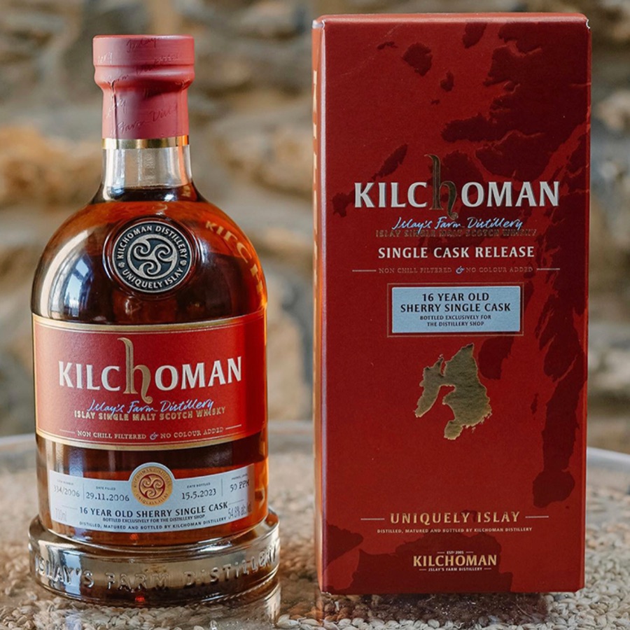 Kilchoman 16 Year Sherry Single Cask 334/2006 (Distillery Exclusive)
