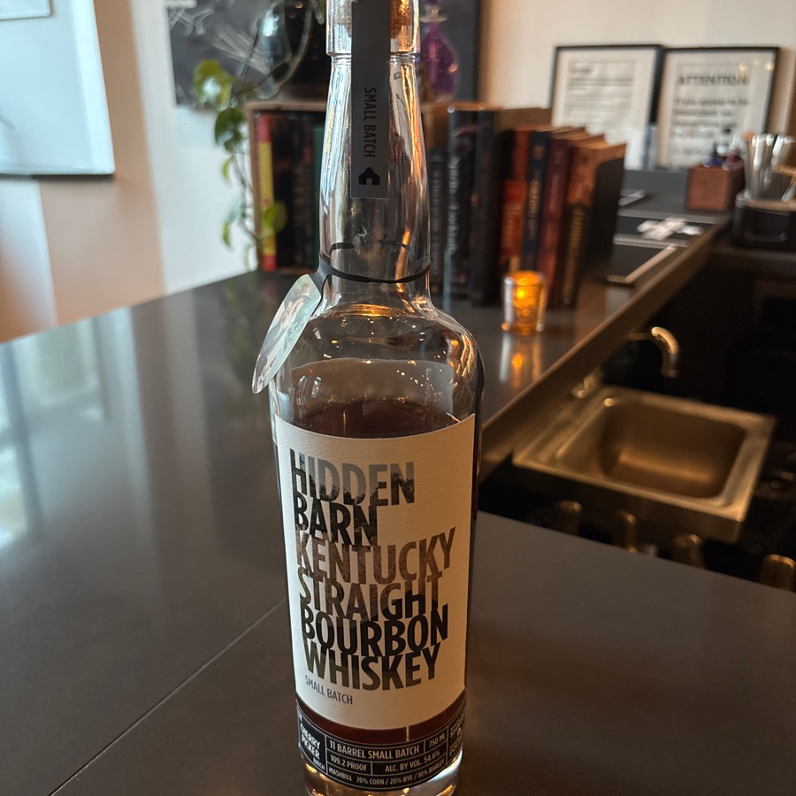 Hidden Barn Kentucky Straight Bourbon Whiskey Small Batch - The Cherry Picker Batch