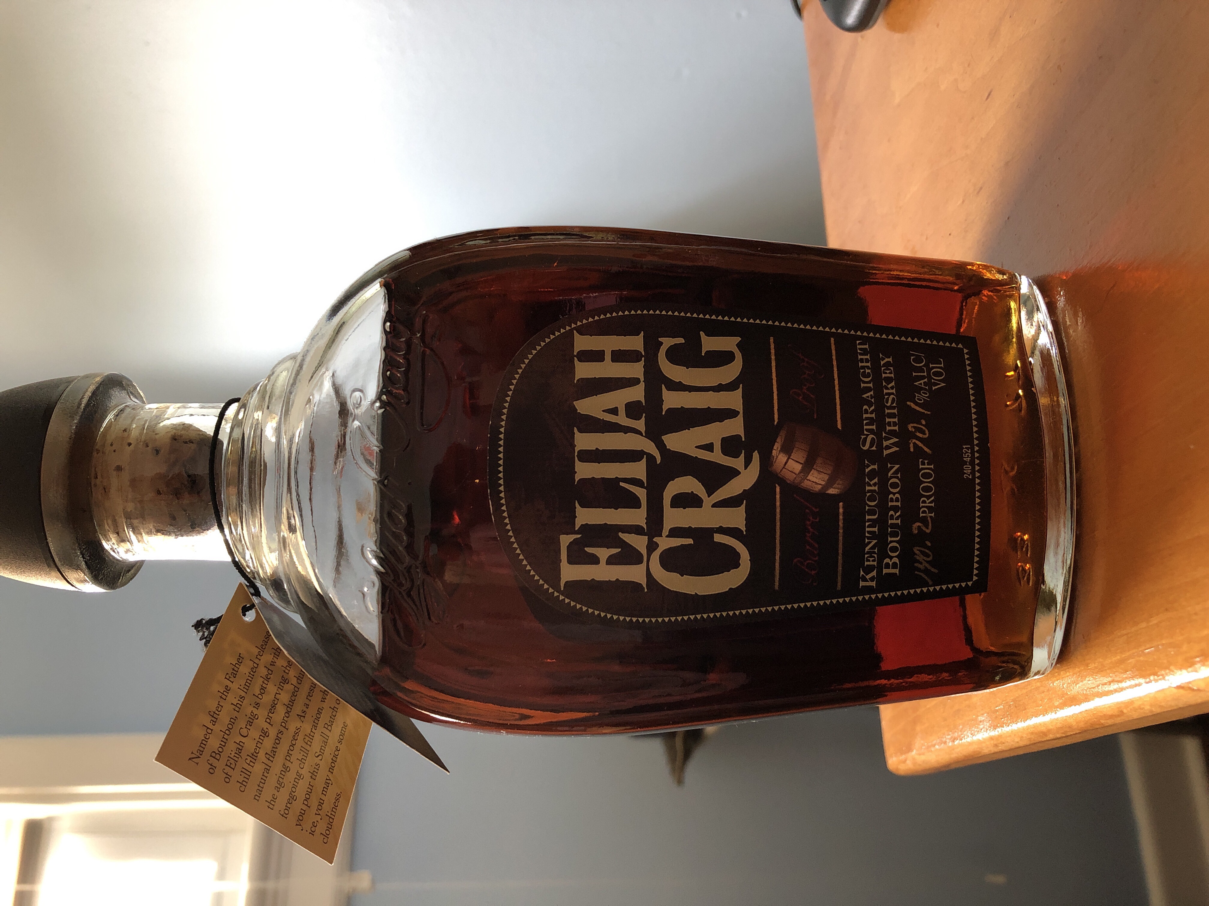 Elijah Craig Barrel Proof Batch 6
