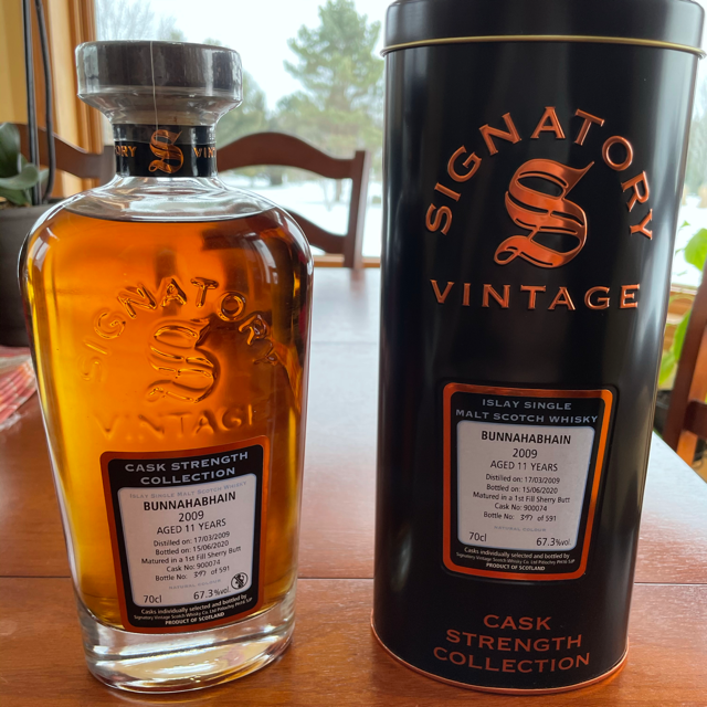 Bunnahabhain Signatory 2009 Cask 90074
